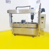 500 Ltr Stainless Steel Jacketed Cheese Vat with Integrated Press System